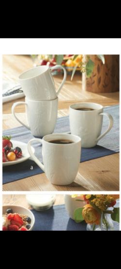 JUEGO DE 4 TAZAS PARA CAFE WILDFLAWER PRINCESS HOUSE 🌷 ⚘️
