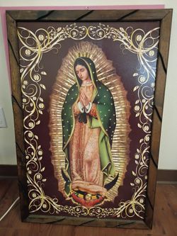 Virgen De Guadalupe mural