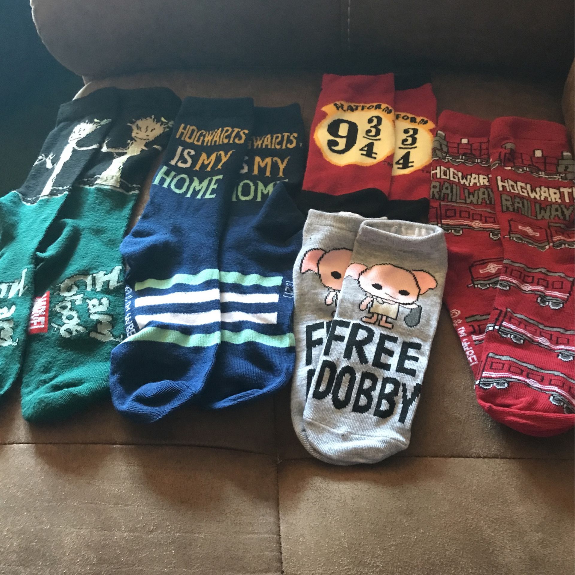 Socks from  Harry Potter Collection - Excellent Cond 