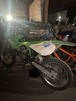 Kawasaki dirt bike