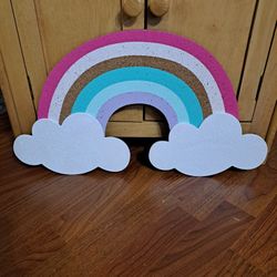 Rainbow Cork Board