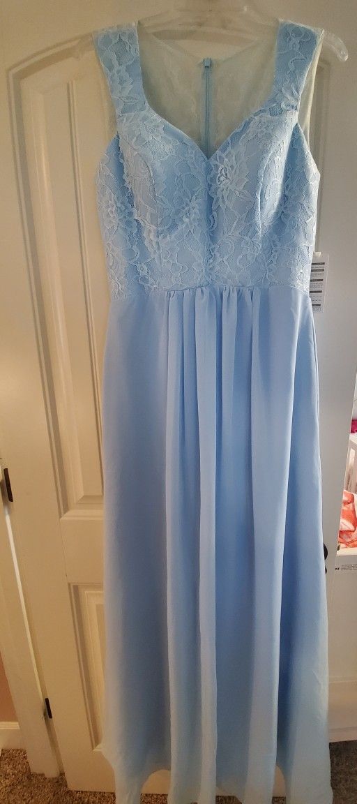Sky Blue Bridesmaid Dresses