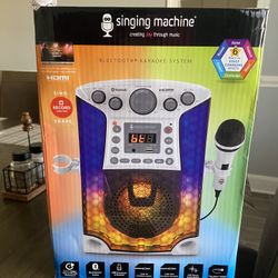 Singing Machine Bluetooth Karaoke System 