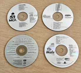 CD Lot of 4 - Bodyguard Soundtrack, Tin Cup, 9 1/2 Weeks, Fine Young Cannibals