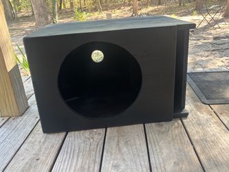 CUSTOM-BUILT 12” PORTED SUBWOOFER ENCLOSURE – BRAND NEW