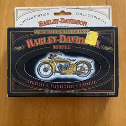 Harley Davidson Playing Cards