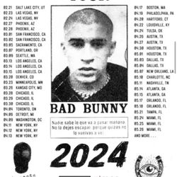 Bad Bunny Tickets- Dallas 5/3