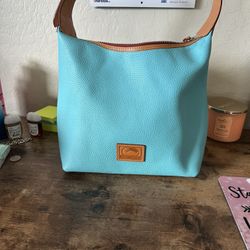 Turquoise Medium Like -New Dooney and Burke hobo Purse 