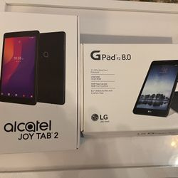 Android Tablets! Never used!