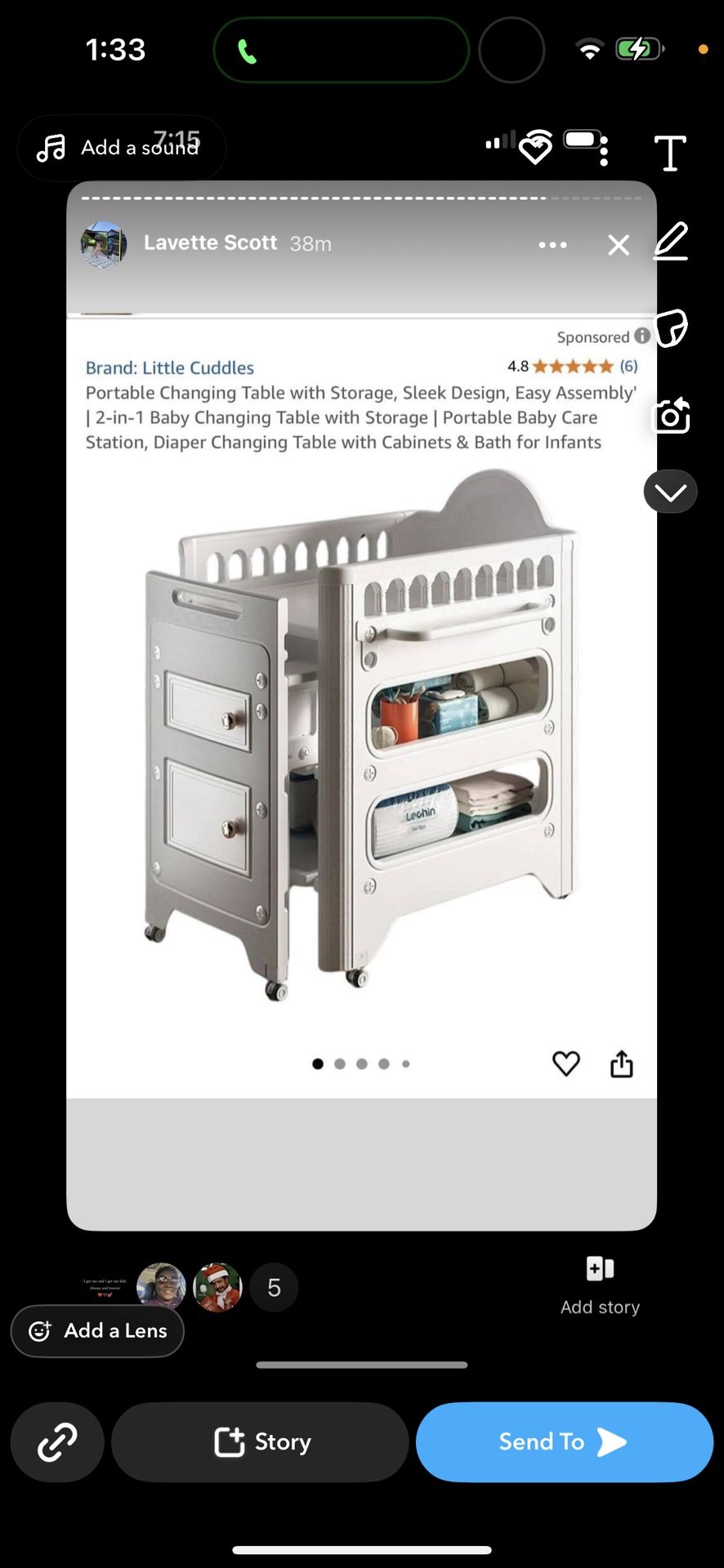 Baby Changing Table