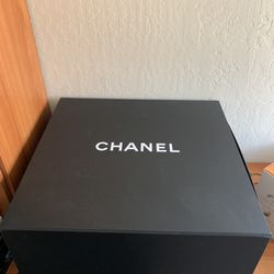 CHANEL, Accessories, Chanel Large Square Empty Gift Box Container 85