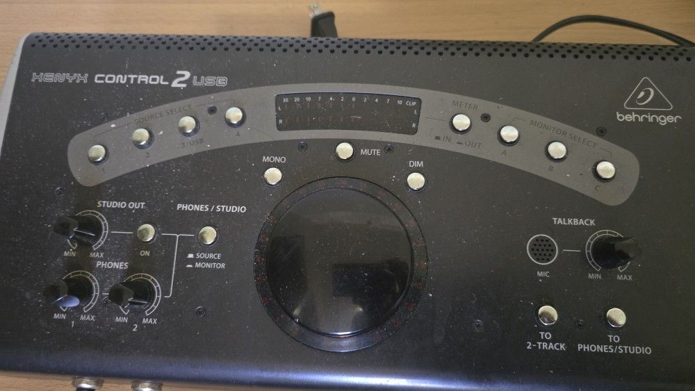 Studio Equipment  Midi Interface And Behringer Controller 