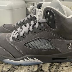 Jordan Air Jordan 5 Reto Wolf Grey 