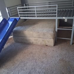Twin Bed Frame With Slide. 