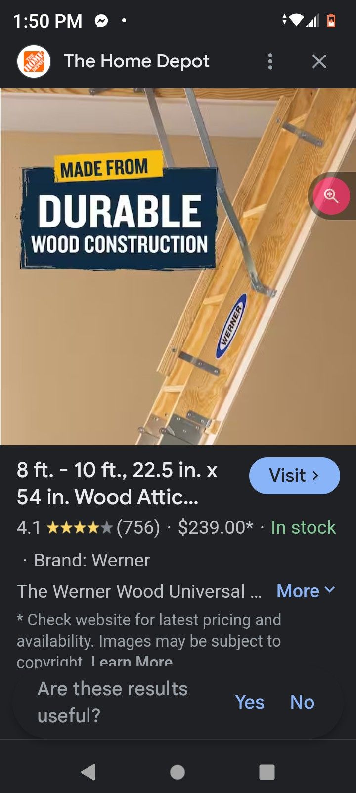 Attic Ladder