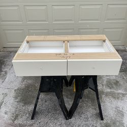 Cabinet Two-Drawer Top