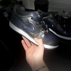 custom midnight nike air force 1