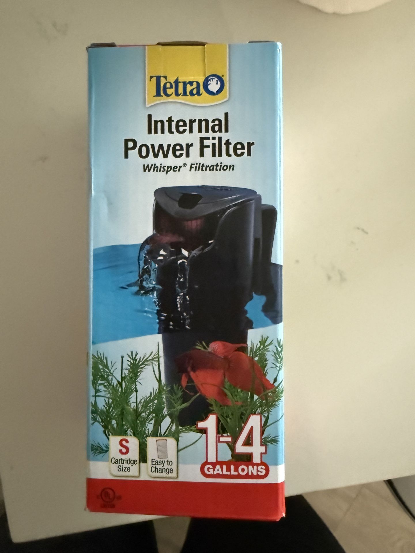 Fish Tank Filter – For 1–4 Gallon Tanks
