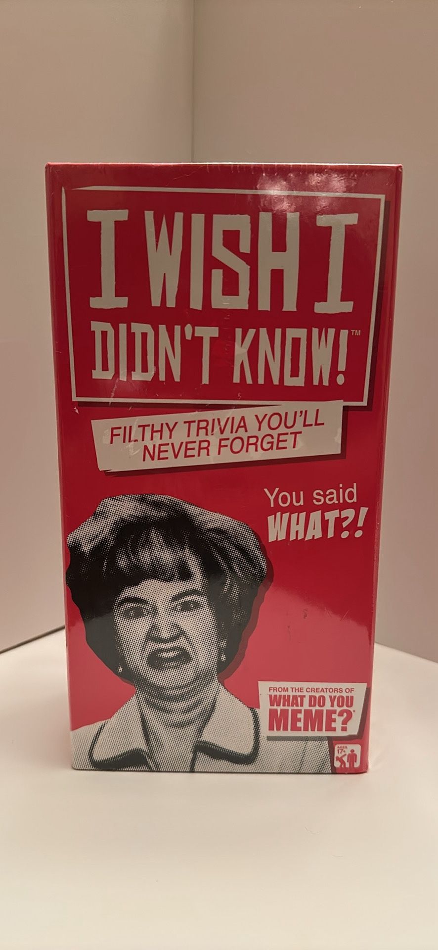 I Wish I Didn’t Know Card Game