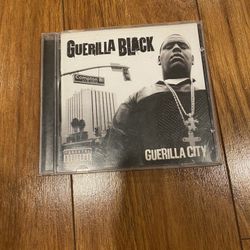 Guerrilla Black Guerrilla City CD Case Only ‘’NO CD’’ Compton West Coast LA Rap