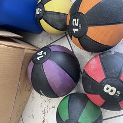 medicine balls