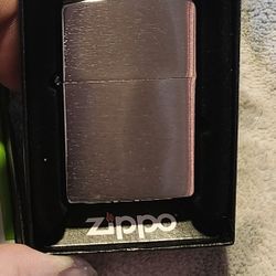 Zippo 200 Brushed Chrome Windproof Pocket Lighter,
