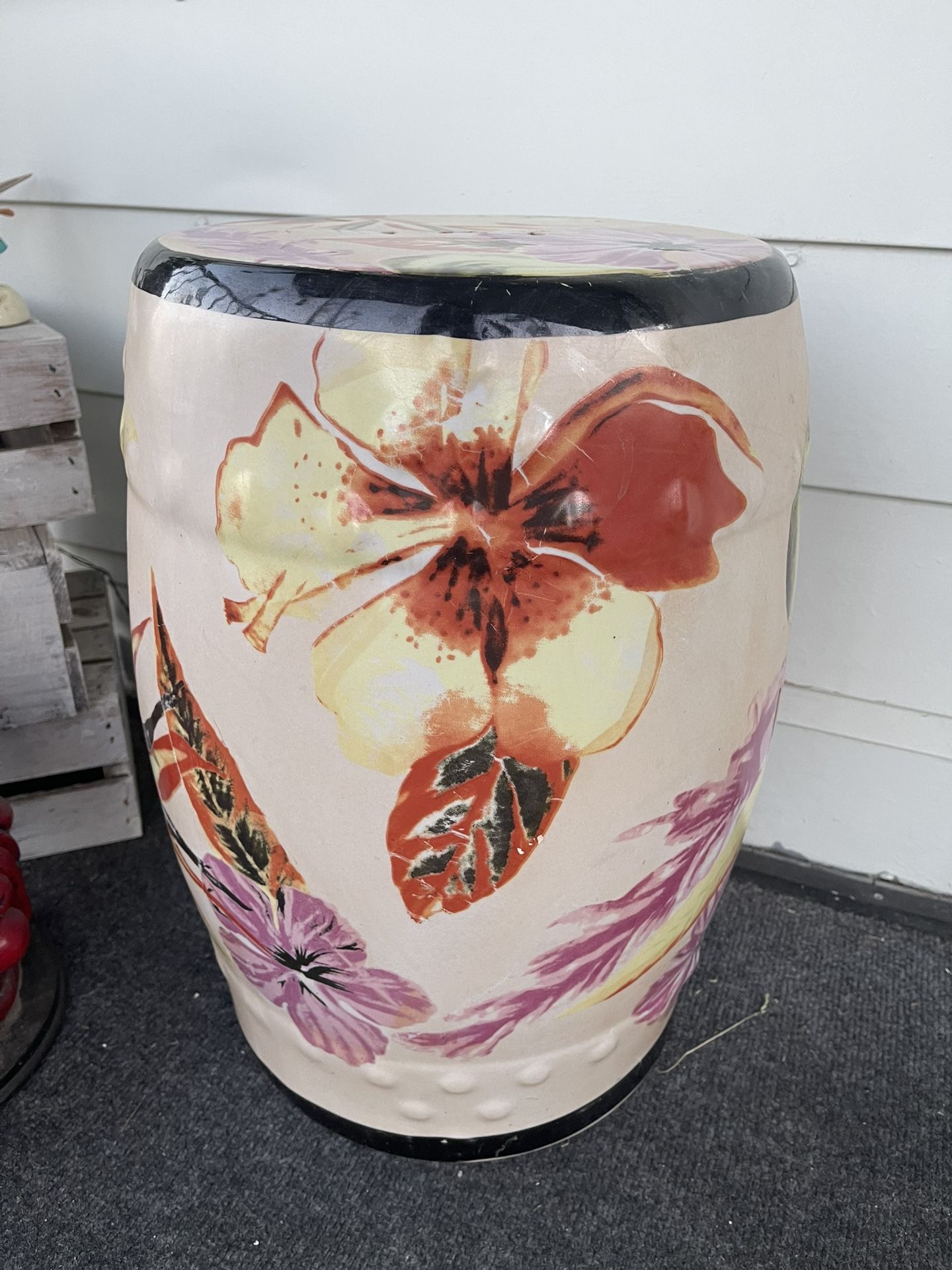 Decorative Garden Stools, Chinese Antique Style Ceramic Stool for Home Garden Decor Garden Ceramic Stool,All Products : American Fashion Style Bags On Sale