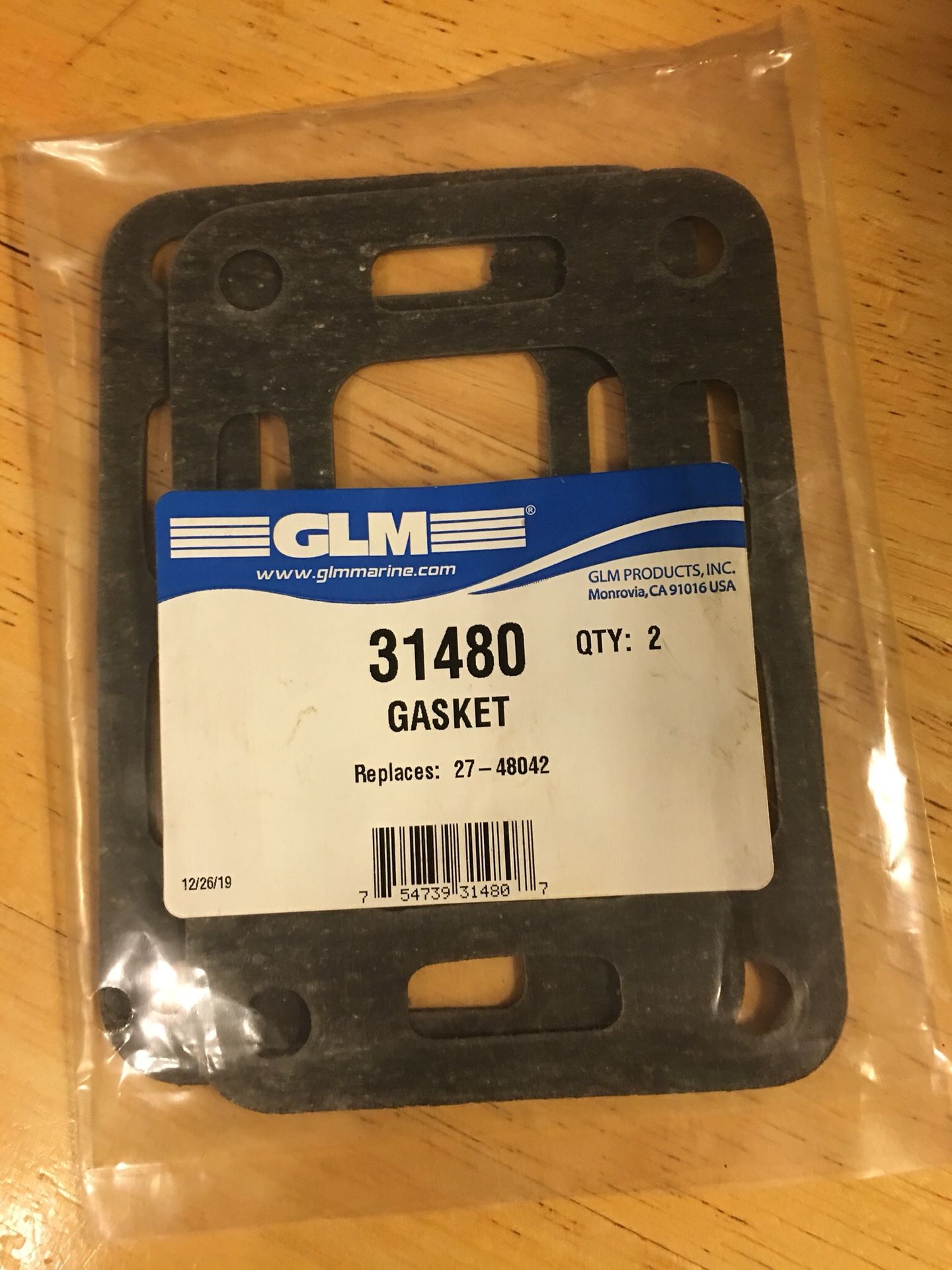 Mercruiaer V8 Engine Exhaust Manifold Gaskets