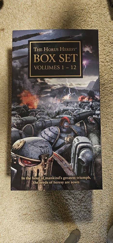 Warhammer 40k Horus Heresy 12 Book Box Set