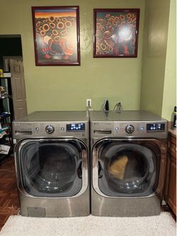 Set lavadora y secadora LG Stainless Steel