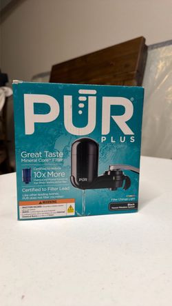 PUR Plus Black Faucet Filtration System