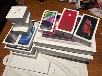 Lot of 14 Boxes for Apple Products