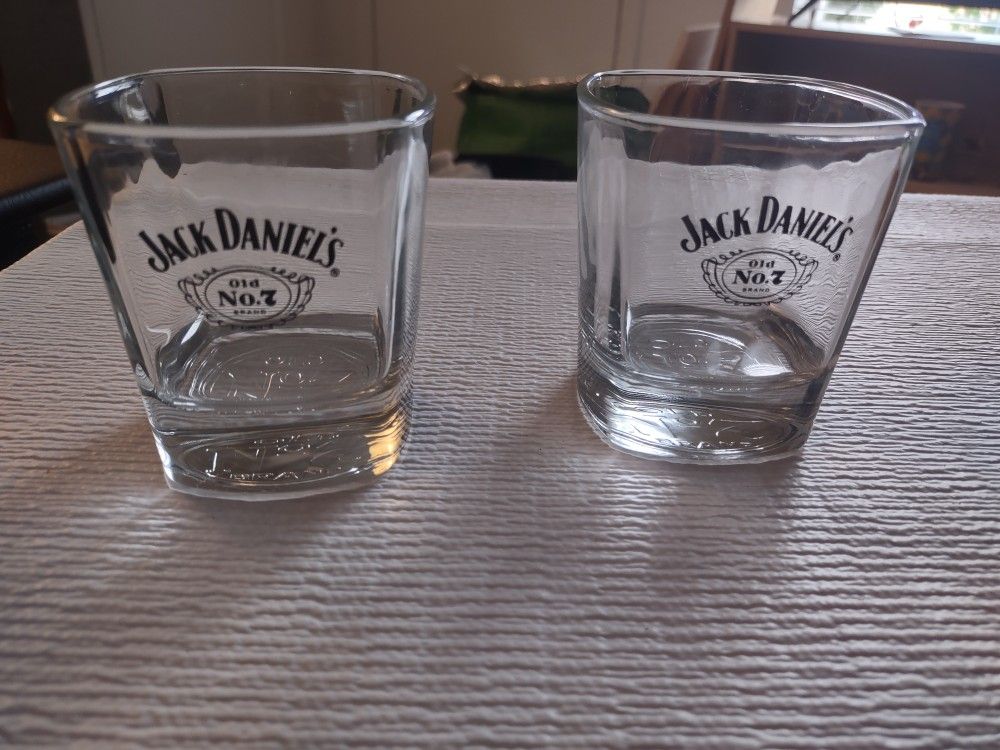 2 Jack Daniels Glasses - $6