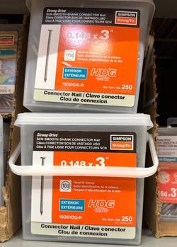 Construction nails $20 box