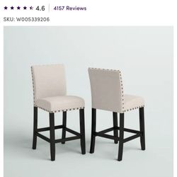 4 Counter High Chairs