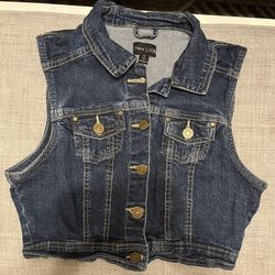 Juniors Size M Jean Vest 