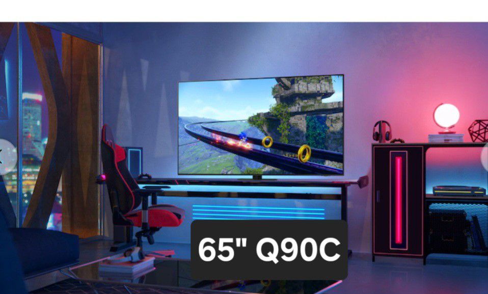 SAMSUNG 65" INCH NEO QLED 4K SMART TV Q90C ACCESSORIES INCLUDED 