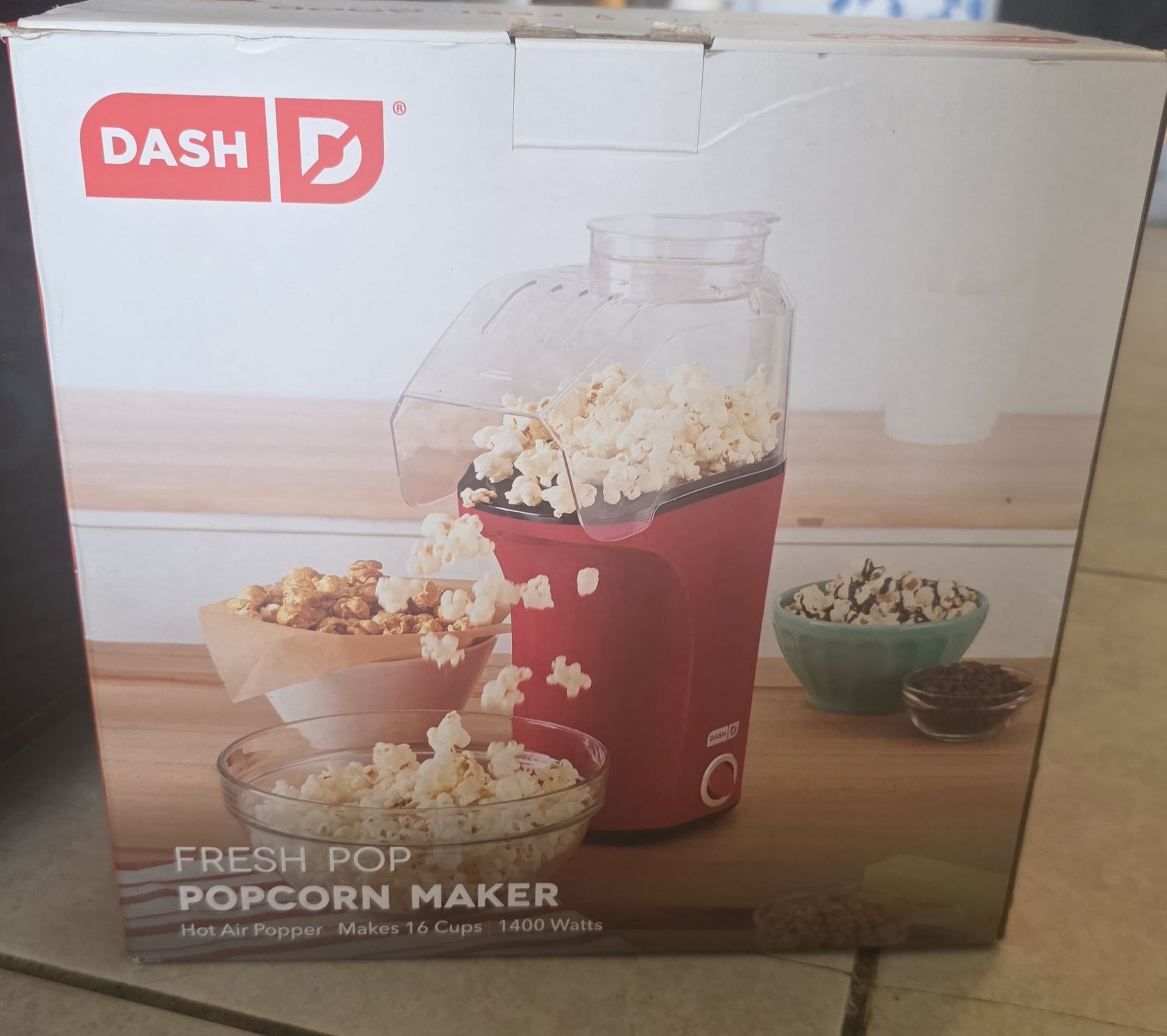 Pop corn machine