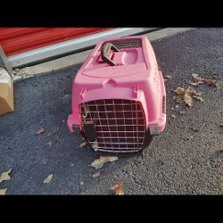 Pink Pet Carrier 