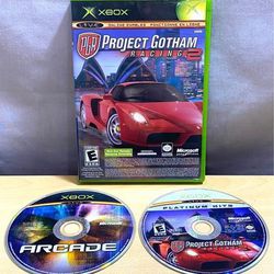 Original Classic XBOX PGR Project Gotham Racing 2 & Arcade Video Games