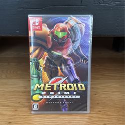 Unopened Japanese Edition Of Metroid Prime Remastered 