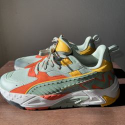 Puma RS-TRCK Brand Love. Green Fog. Size 9.5