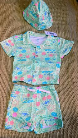 Disney Stitch Baby 3-Piece Outfit Set