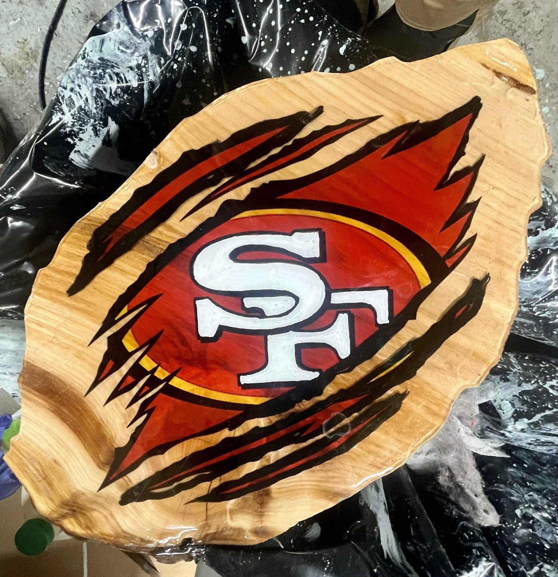 San Fransisco 49ers Plaque