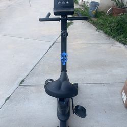 Royal Fitness Upright Exercise Bike Magnetico Resistance for Home Gym, Indoor Cycling Stationary Bicycle Workout Bike with 8 Level Resistance, Black..