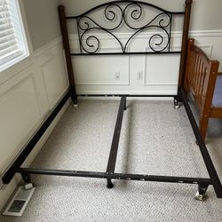 Queen Bed Frame - With Head Board