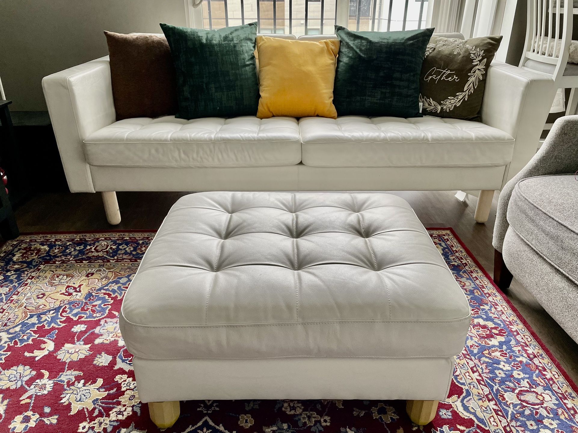 IKEA Ottoman White
