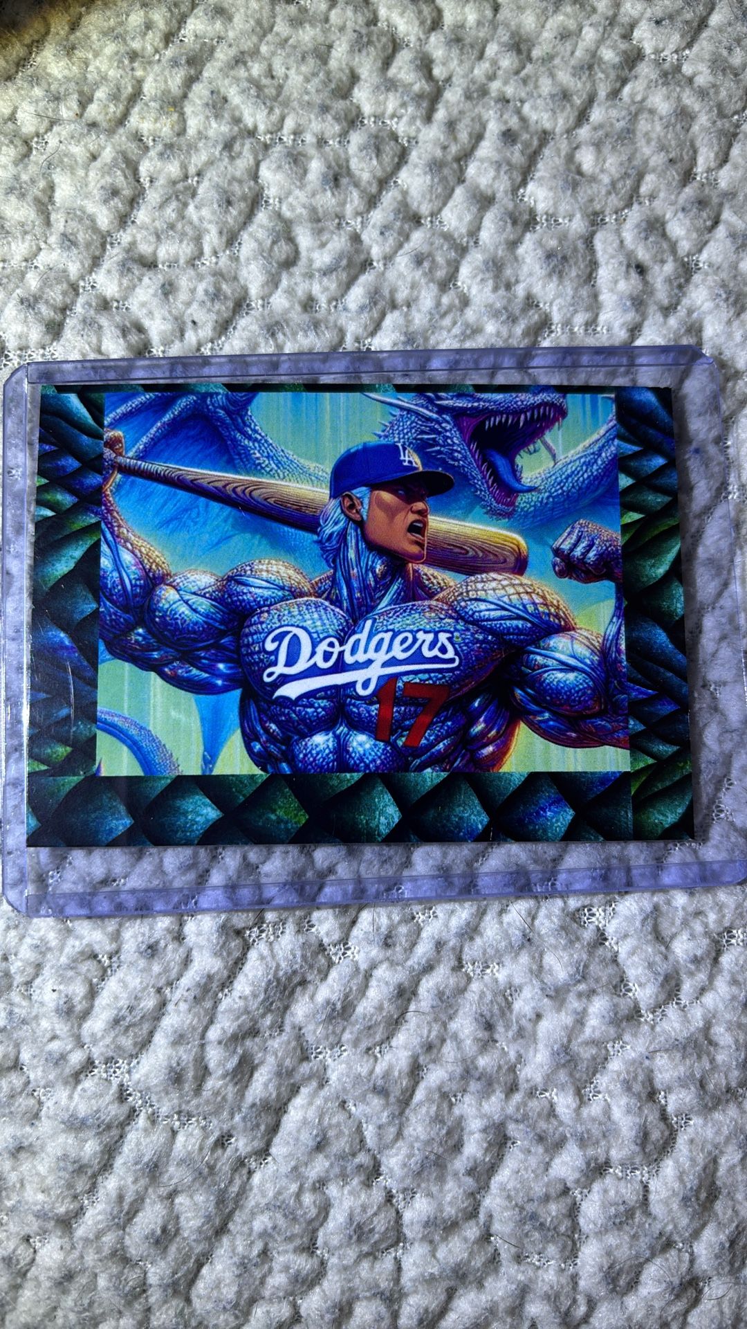 Custom SP Blue Dragon Shohei Ohtani