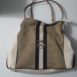 Coach Horse and Carriage Jacquard Edie 31 Shoulder Bag