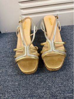 Prada Wedge Summer Shoes size 7